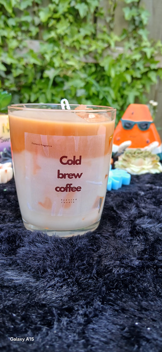 Iced brew coffee